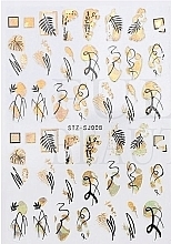 Наклейки для нігтів, самоклейні, SJ008 - Deni Carte 88444 — фото N1