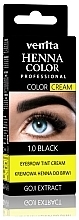 Venita Professional Henna Color Cream Eyebrow Tint Cream Goji Extract - Крем-фарба для фарбування брів з хною — фото N8
