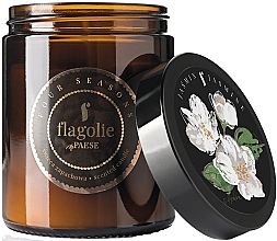 Ароматическая свеча "Жасмин" в банке - Flagolie Fragranced Candle Black Jasmine  — фото N1