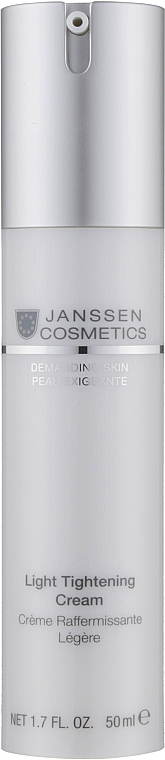 Легкий подтягивающий и укрепляющий крем - Janssen Cosmetics Demanding Skin Light Tightening Cream — фото N1