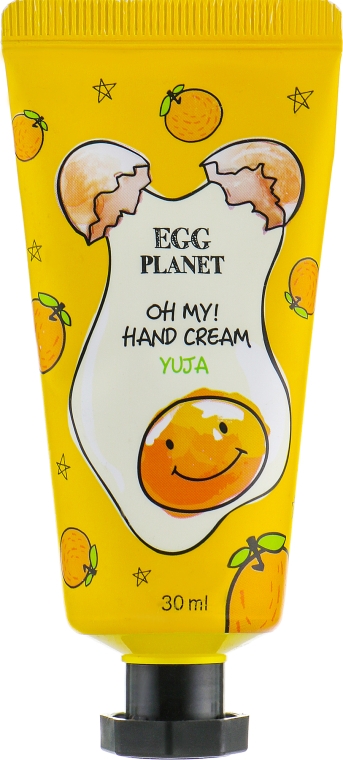 Крем для рук "Японский лимон" - Daeng Gi Meo Ri Egg Planet Yuja Hand Cream — фото N1
