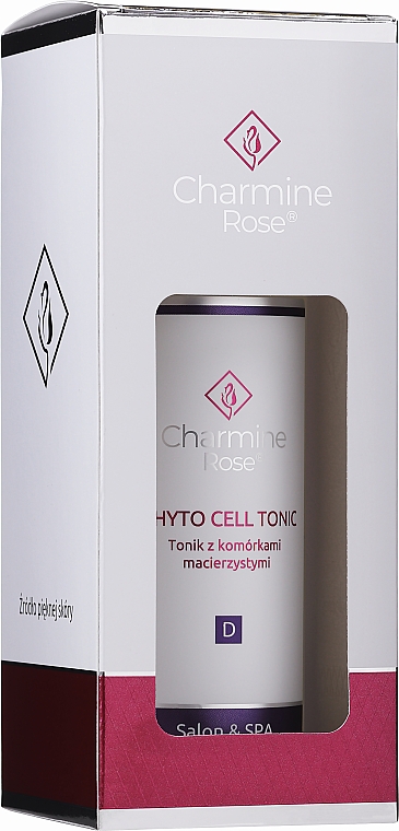 Тонік для обличчя зі стовбуровими клітинами - Charmine Rose Phyto Cell Tonic — фото N1