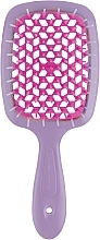 Расческа для волос 86SP226 LIF, фуксия с розовым - Janeke Superbrush  — фото N1
