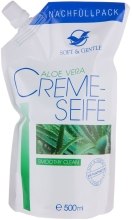 Парфумерія, косметика Рідке мило для дозаторів - Soft&Gentle Aloe Vera Creme-Seife