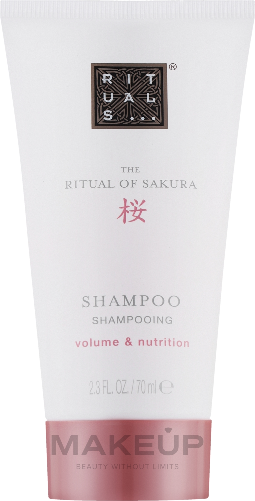 Живильний шампунь - Rituals The Ritual of Sakura Shampoo Organic Rice Milk & Cherry Blossom — фото 70ml