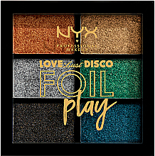 Духи, Парфюмерия, косметика Палетка пигментов для макияжа - NYX Professional Makeup Love Lust Disco Foil Play Pigment Palette