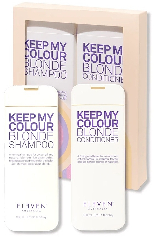 Набір - Eleven Australia Bestie Blonde Duo (shm/300ml + cond/300ml) — фото N2