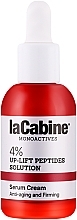 Антивікова крем-сироватка для пружності та еластичності шкіри обличчя - La Cabine 4% Up-Lift Peptides 2 in 1 Serum Cream — фото N1