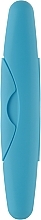 Футляр пластиковый для зубной щетки "Матовый", голубой - Cosmo Shop  — фото N1