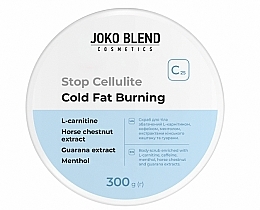 Антицелюлітний скраб для тіла з охолоджуючим ефектом - Joko Blend Stop Cellulite — фото N2