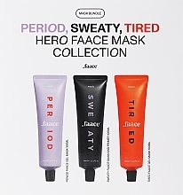 Набор - Faace Three Hero Mask Collection (f/mask/100mlx3) — фото N1