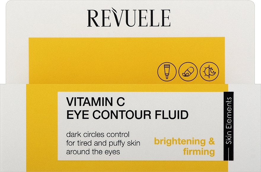 Флюїд для контуру очей з вітаміном С - Revuele Vitamin C Eye Contour Fluid — фото N2