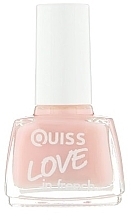 Духи, Парфюмерия, косметика Лак для ногтей - Quiss Love In French Nail Polish