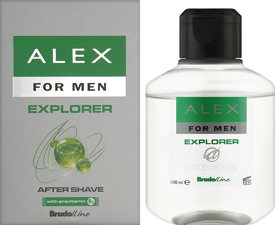 Лосьйон після гоління - Bradoline Alex Explorer After Shave — фото N2