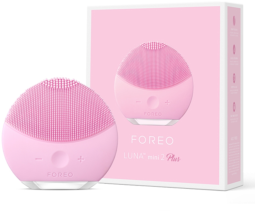 Щітка для очищення і масажу обличчя - Foreo Luna Mini 2 Plus Pink — фото N3