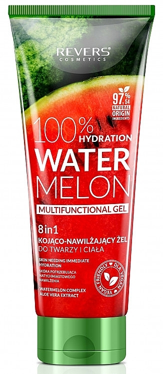 Гель багатофункціональний "Кавун" - Revers Watermelon Multifunctional 8 in 1 Gel — фото N1