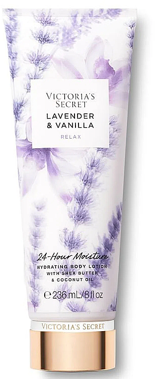 Парфюмированный лосьон для тела - Victoria's Secret Lavender & Vanilla Hydrating Body Lotion — фото N1