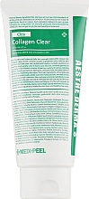 Успокаивающая очищающая пенка - MEDIPEEL Green Cica Collagen Clear — фото N1