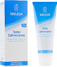 Парфумерія, косметика Зубна паста з мінеральною сіллю - Weleda Sole-Zahncreme *