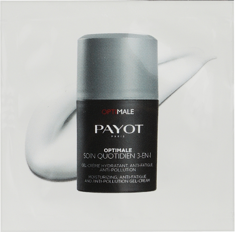 РОЗПРОДАЖ Денний крем-гель для обличчя - Payot Optimale Moisturizing Anti-Fatigue And Anti-Pollution Gel-Cream (пробник) * — фото N1