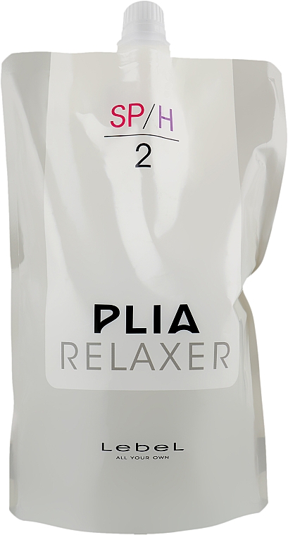 Крем фіксувальний для сенсорного випрямлення волосся, крок 2 - Lebel Plia Relaxer SP/H2 — фото N1