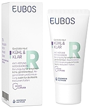 Інтенсивний нічний крем для обличчя від почервоніння - Eubos Med Cool & Calm Redness Relieving Intensive Cream — фото N1