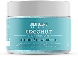 Духи, Парфюмерия, косметика Кокосовый скраб для тела - Joko Blend Spring Love Coconut Scrub