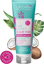 Кондиціонер для захисту кольору волосся - Urban Pure Coconut & Aloe Vera Hair Conditioner — фото N3