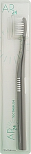 Парфумерія, косметика Зубна щітка, сіро-біла - Nu Skin AP 24 Toothbrush