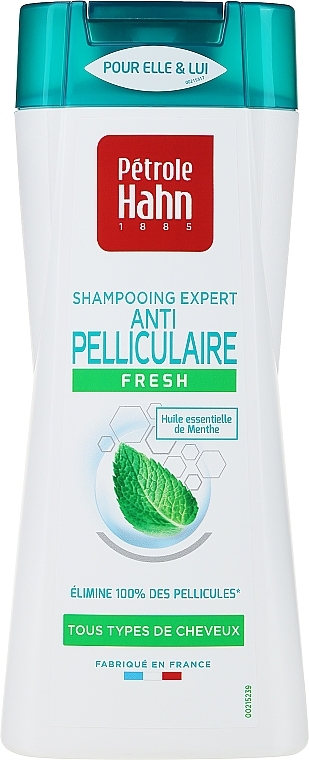 Шампунь от перхоти для всех типов волос - Eugene Perma Petrole Shampooing Expert Antipelliculaire Fresh — фото N1