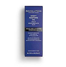 Масло придающее сияние - Makeup Revolution Skincare Night Restore Oil — фото N3