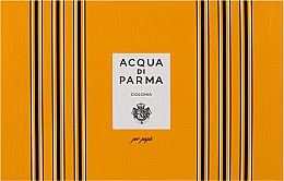Acqua Di Parma Colonia - Набор (edc/100ml + sh/gel/75ml + bag) — фото N1