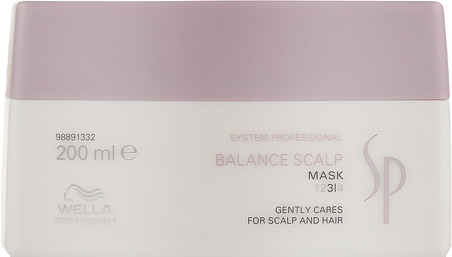 Маска для чувствительной кожи головы - Wella SP Balance Scalp Mask Gently Cares