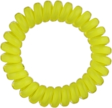 Резинка-пружинка для волос, Pf-153, желтая - Puffic Fashion — фото N1