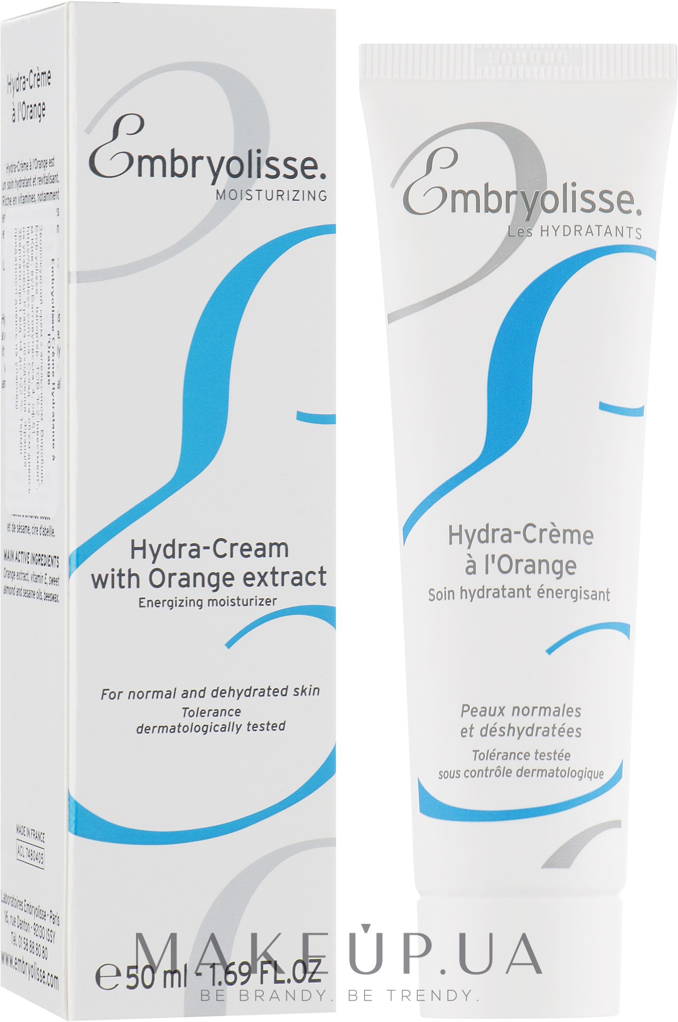 Крем для обличчя, з апельсином  - Embryolisse Moisturising Cream with Orange — фото 50ml