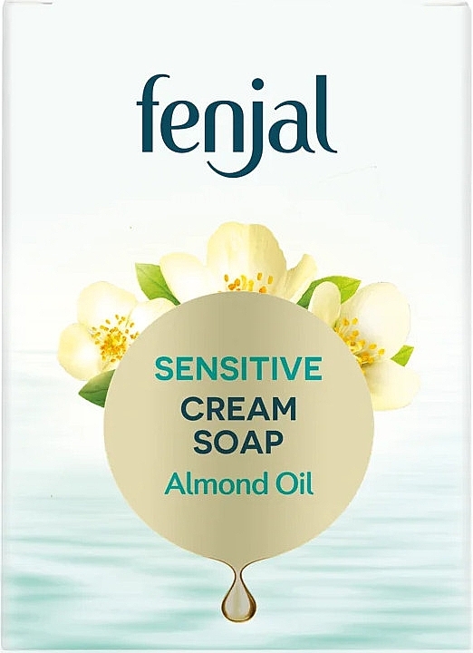 Крем-мыло для чувствительной кожи с маслом миндаля - Fenjal Sensitive Almond Oil Cream Soap — фото N1