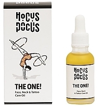 Олія для догляду за обличчям, шиєю і татуюваннями - Hocus Pocus The One! Face, Neck & Tattoo Care Oil — фото N1