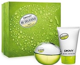 Духи, Парфюмерия, косметика DKNY Be Delicious - Набор (edp/50ml + b/lot/150ml)