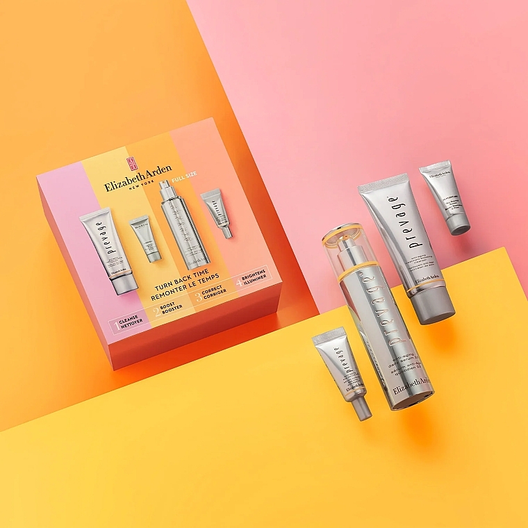 Набір, 4 продукти - Elizabeth Arden Prevage Turn Back Time 4-Piece Gift Set — фото N3