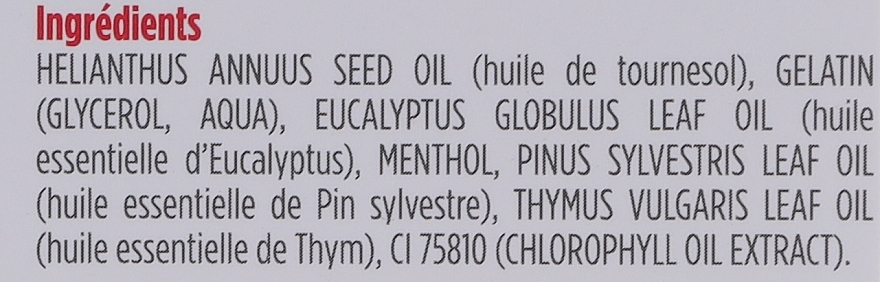 Капсули для інгаляції з ефірними оліями - Olioseptil — фото N3