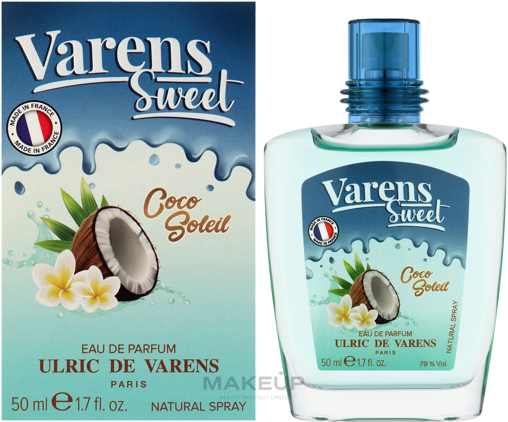 Ulric de Varens Varens Sweet Coco Soleil - Парфюмированная вода — фото 50ml