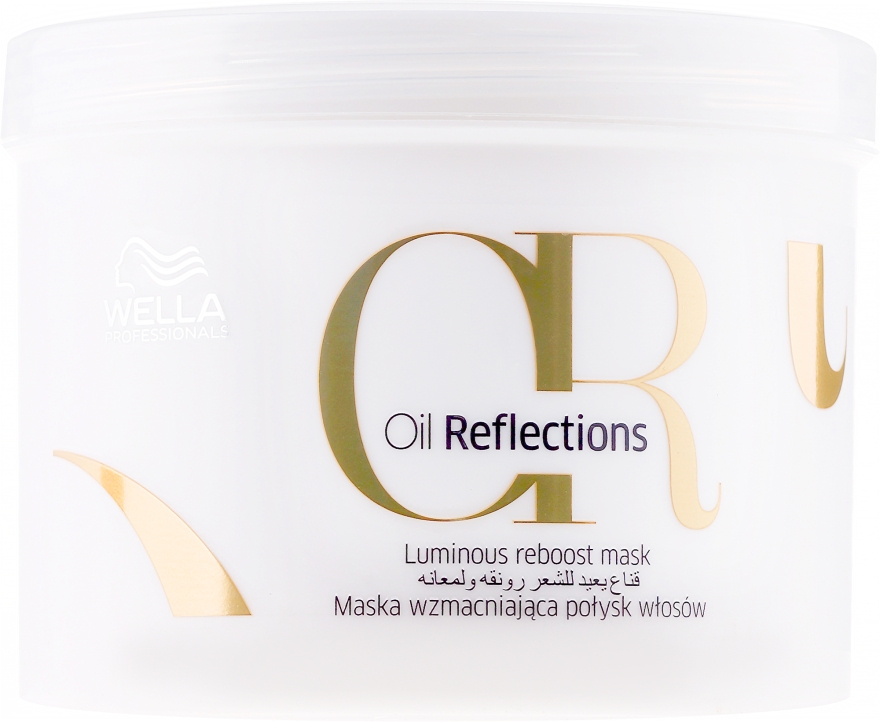 Маска для интенсивного блеска - Wella Professionals Oil Reflections Luminous Reboost Mask — фото N4