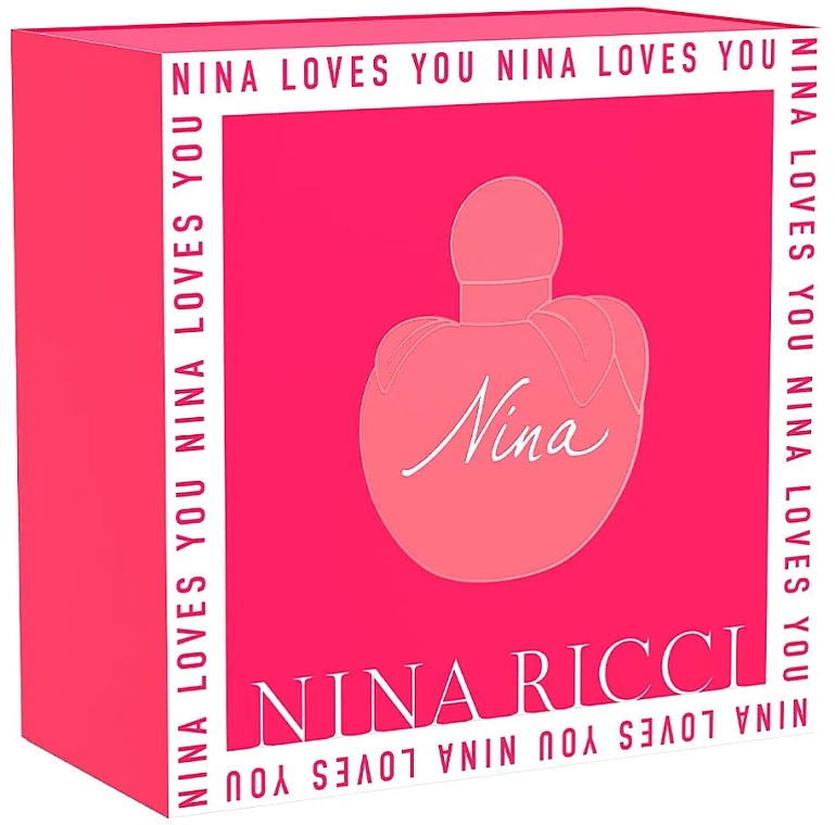 Nina Ricci Nina - Набор (edt/50 ml + lipstick/2.5 g) — фото N2