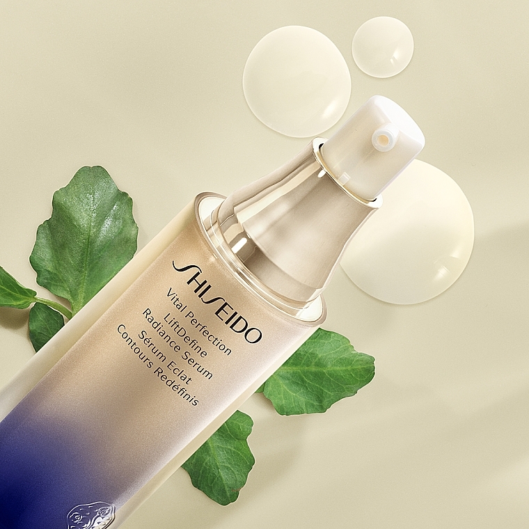 Моделювальна сироватка для обличчя й шиї - Shiseido Unisex Vital Perfection LiftDefine Radiance Serum — фото N2