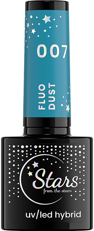 Гібридний лак для нігтів - Stars from The Stars Fluo Dust UV/LED Hybrid — фото N1