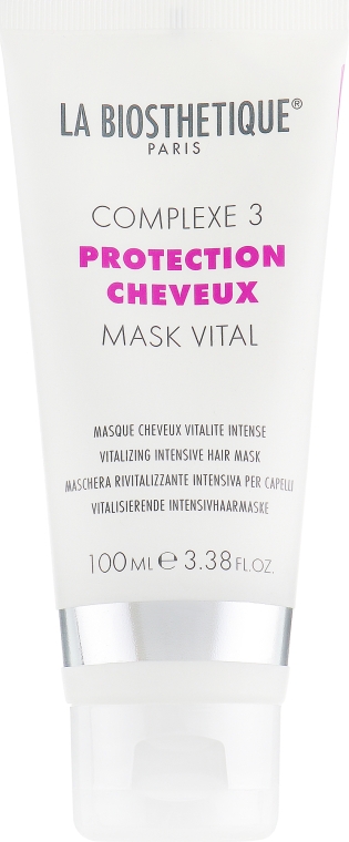 Маска для волос - La Biosthetique Protection Cheveux Mask Vital — фото N1