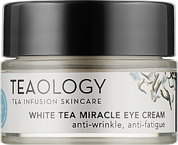 Крем для зони навколо очей з екстрактом білого чаю - Teaology White Tea Miracle Eye Cream — фото N1