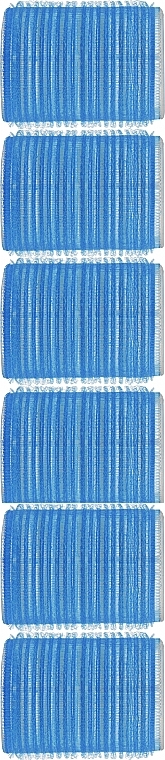 Бигуди-липучки 0447, 44 мм, синие - SPL — фото N1