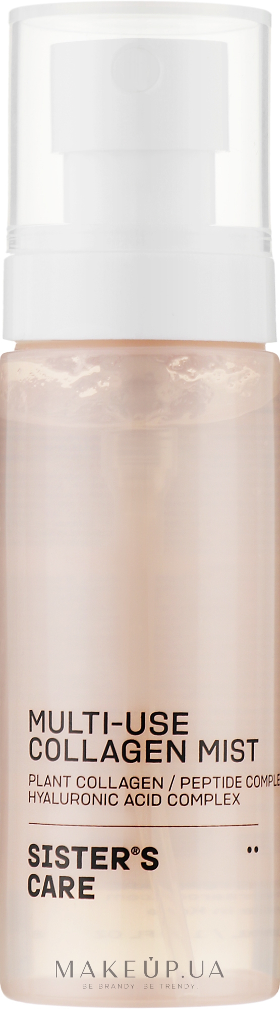 Міст-спрей для глибокого зволоження та сяйва шкіри - Sisters Aroma Multi-Use Collagen Mist — фото 50ml