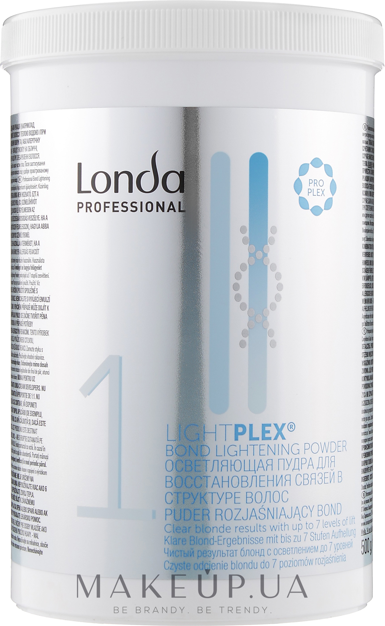 Осветляющая пудра для волос - Londa Professional Lightplex Bond Lightening Powder — фото 500g